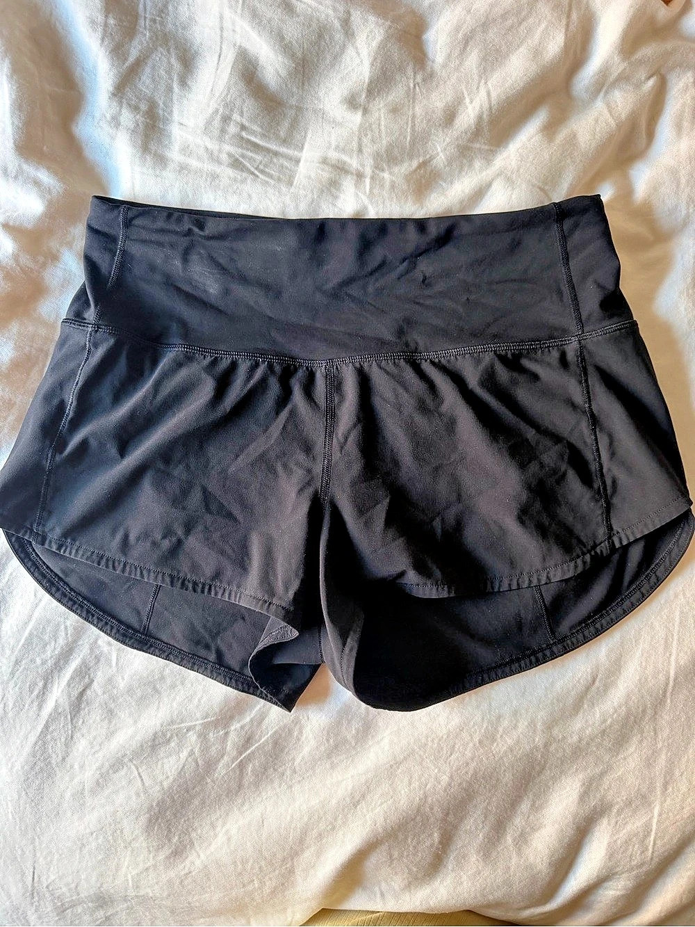 lululemon Speed Up High-Rise Short Athletic Shorts Black